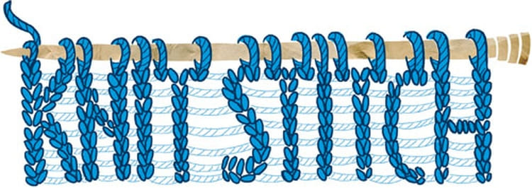 How to Knit: Knit stitch