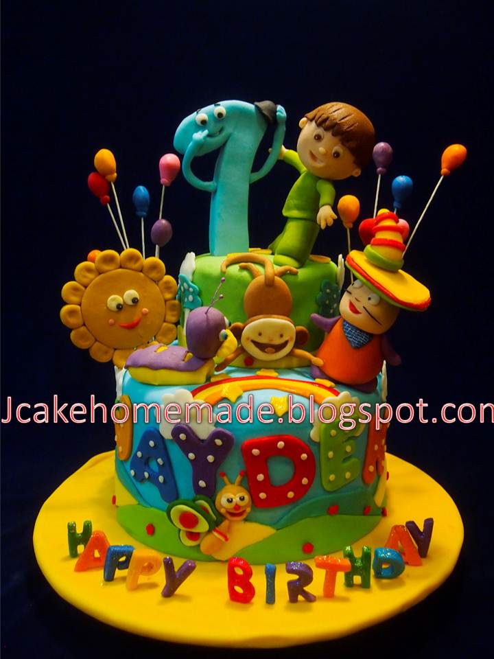 Jcakehomemade: Baby TV birthday cake