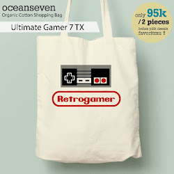 OceanSeven_Shopping Bag_Tas Belanja__Fun Cartoon_Ultimate Gamer 7 TX