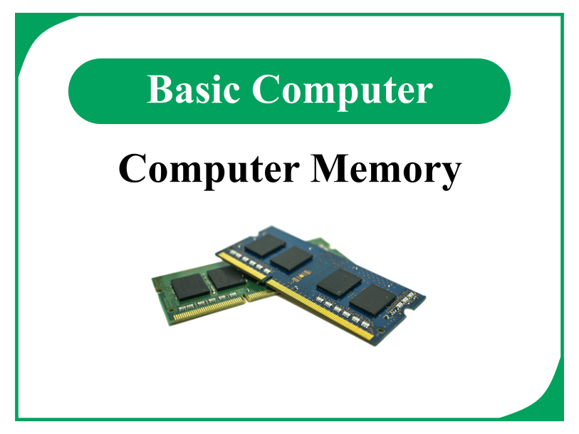 computer memory diagram