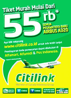 Promo Citilink 55 ribu