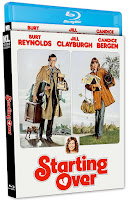 New on Blu-ray: STARTING OVER (1979) Starring Burt Reynolds, Jill Clayburgh and Candice Bergen