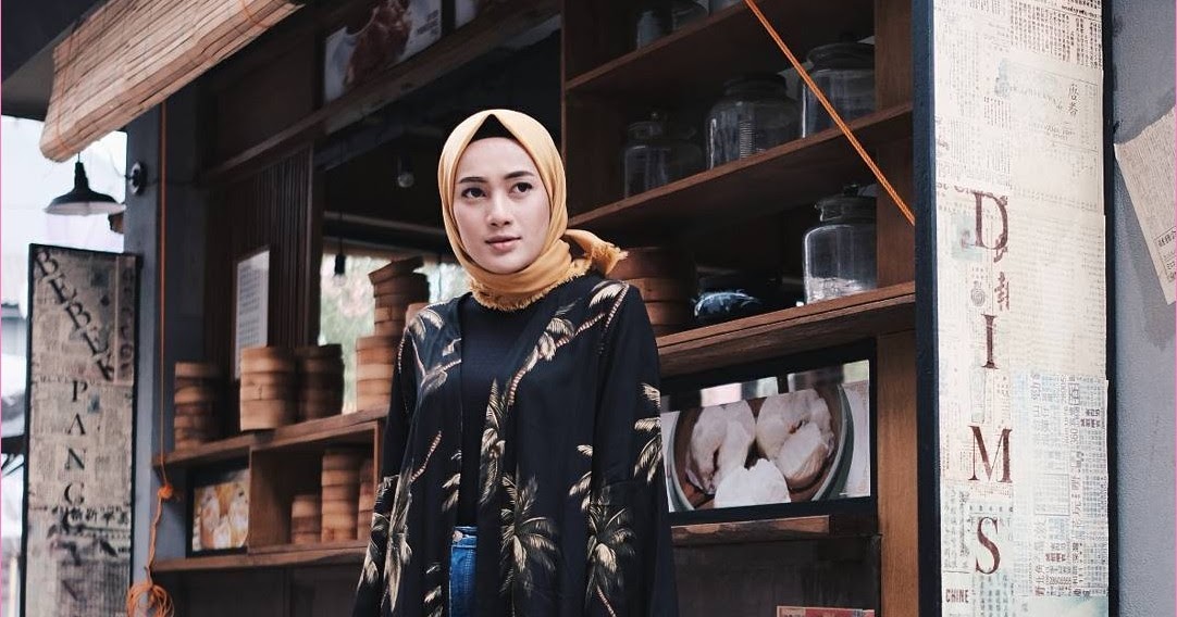  Outfit  Baju Hijab Casual  Untuk Perempuan  Gemuk  Ala 