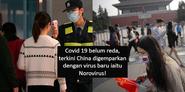 Covid 19 belum reda terkini China digemparkan sekali lagi dengan kemunculan virus baru iaitu Norovirus. Hampir 11 mahasiswa di China tumbang gara gara virus ini.