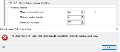 maximum limit of IO thread