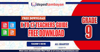 GRADE 9 K to12 Teachers Guide (TG), FREE DOWNLOAD