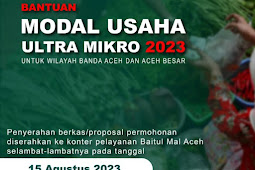 Bantuan Modal Usaha Ultra Mikro Untuk Pedagang Menengah