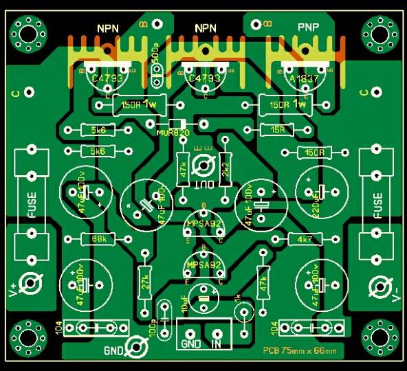  PCB  Layout Design Electronic Circuit 