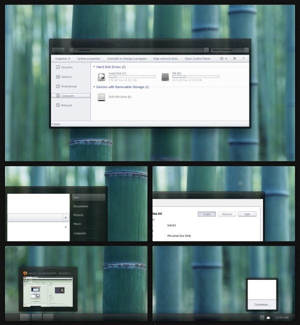 free theme download, download tema Windows, download tema windows 7, download tema Luto