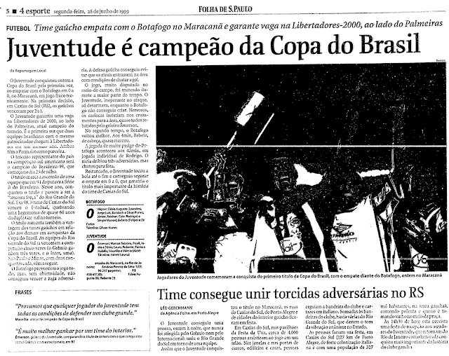 Folha Juventude Copa do Brasil