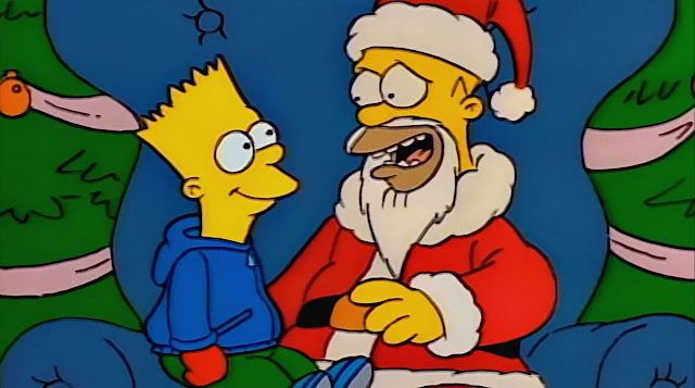 Top 5 delle mie puntate natalizie preferite de I Simpson.