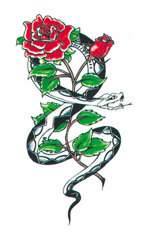 rose tattoos men