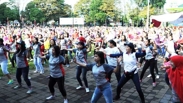 Ribuan Orang Meriahkan Lomba HUT KORPRI