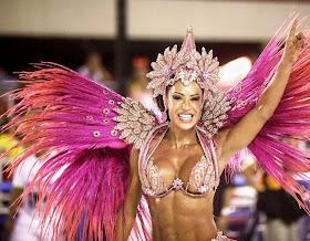 Rio Carnival 2013 - Samba heat: Scantily clad Brazilian babes flaunt their assets as they dance night away