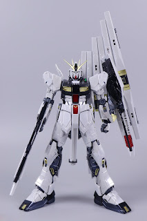 DABAN 6619s MG 1100 Nu Gundam Ver. Ka Titanium Finish, Daban Model