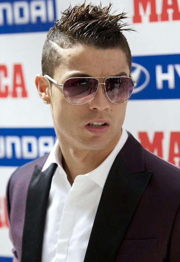  Cristiano  Ronaldo  Latest Hair Style  Pictures 2014 Latest 