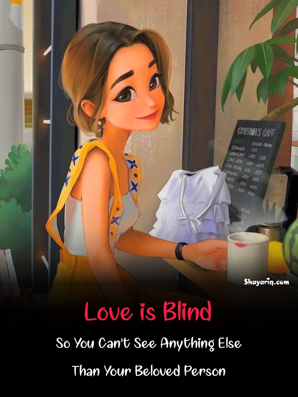 Love is blind - love Quotes 