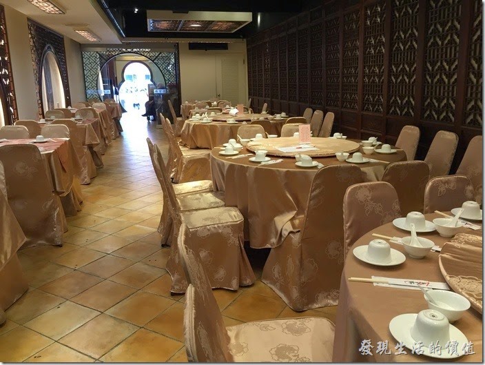 台北南港-北大莊川味館。南港北大莊的環境。
