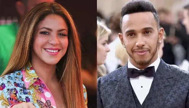 Shakira accepts Lewis Hamilton as his new boyfriend?