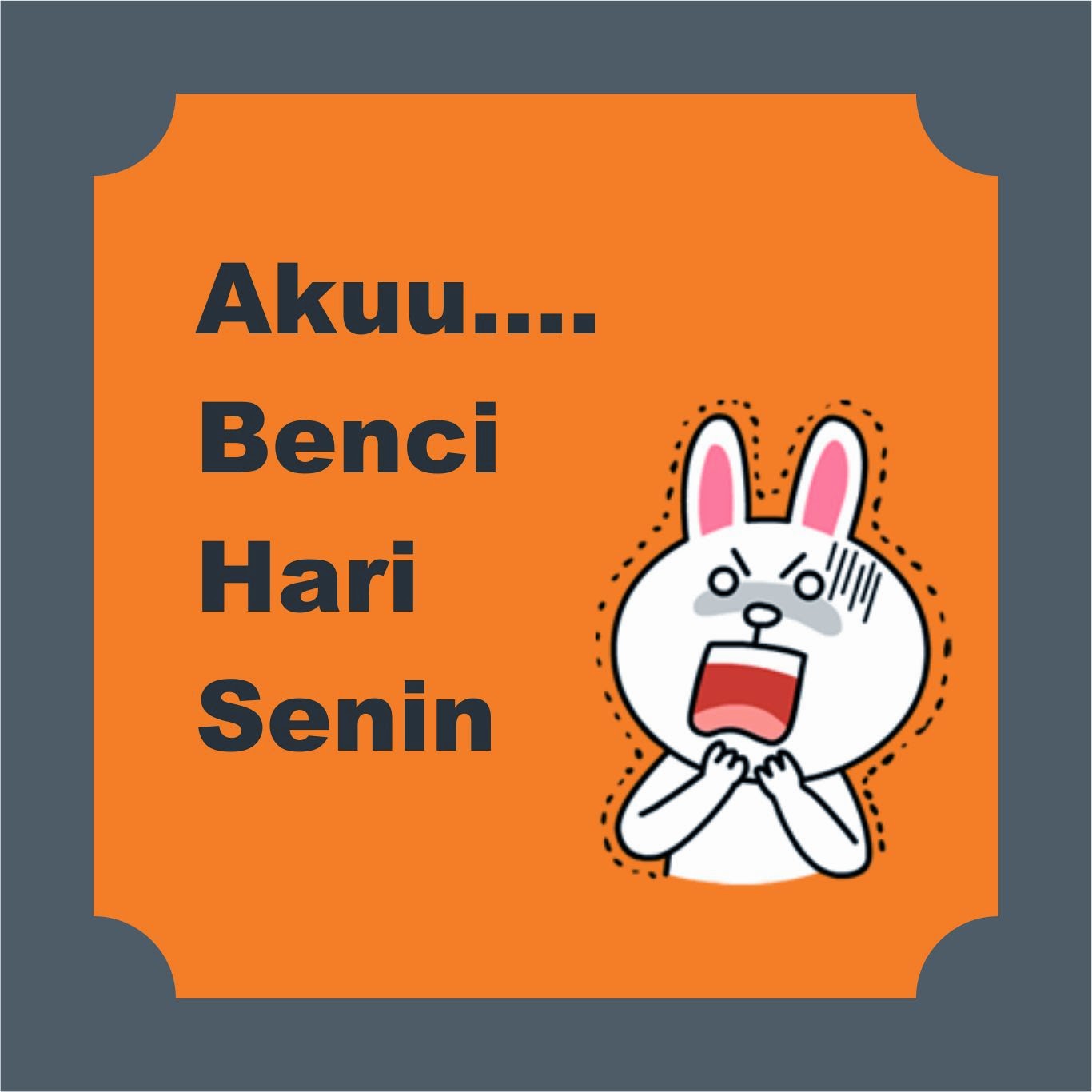 Gambar DP BBM Hari Senin Lucu Bergerak Terbaru Kumpulan Meme