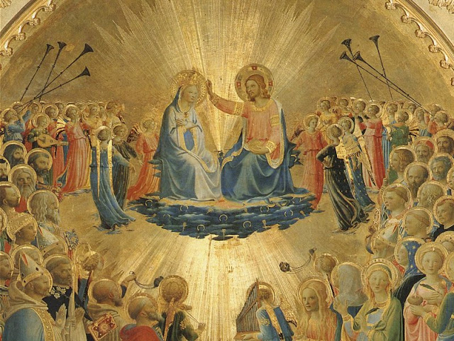 Coroação de Nossa Senhora no Céu, Fra Angelico (1395 – 1455)