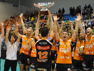 Superliga masculina 2011/2012 - El Voleibol Teruel gana su 4ª liga seguida