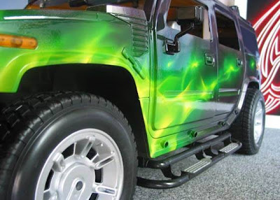 Cool Airbrush Spray on Jeep