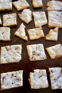 Cranberry Pecan Pie Crust Crackers: Savory Sweet and Satisfying