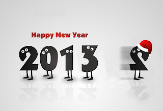Happy New Year 2013 cartoon wallpaper