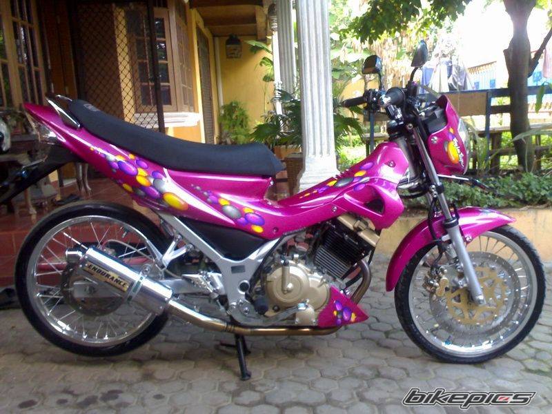 Modifikasi Suzuki Raider Velg TDR ET SHAPE