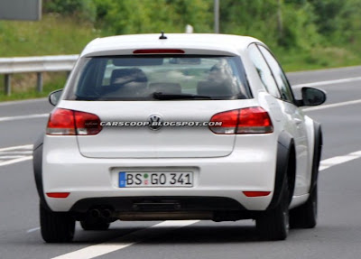 Volkswagen Golf Mk7 2012 new spy pictures