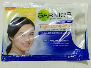 Review : Garnier light complete night yoghurt