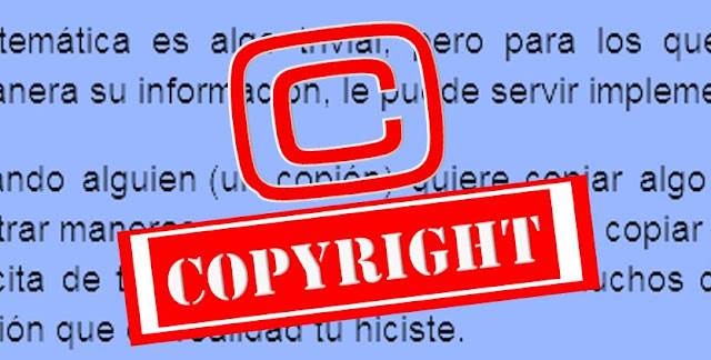 Presentar mensaje de copyright cuando copian contenido de tu web