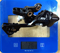 Cambio trasero Shimano XT RD M786 - Peso 261 gr.