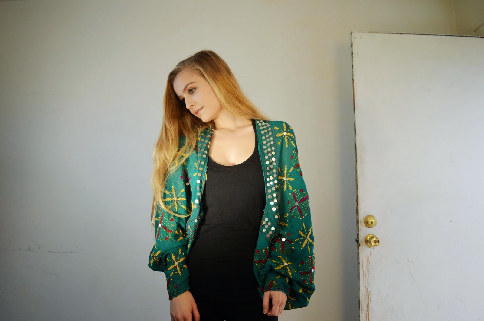 green gypsy jacket