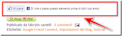 come mettere mi piace facebook blogspot