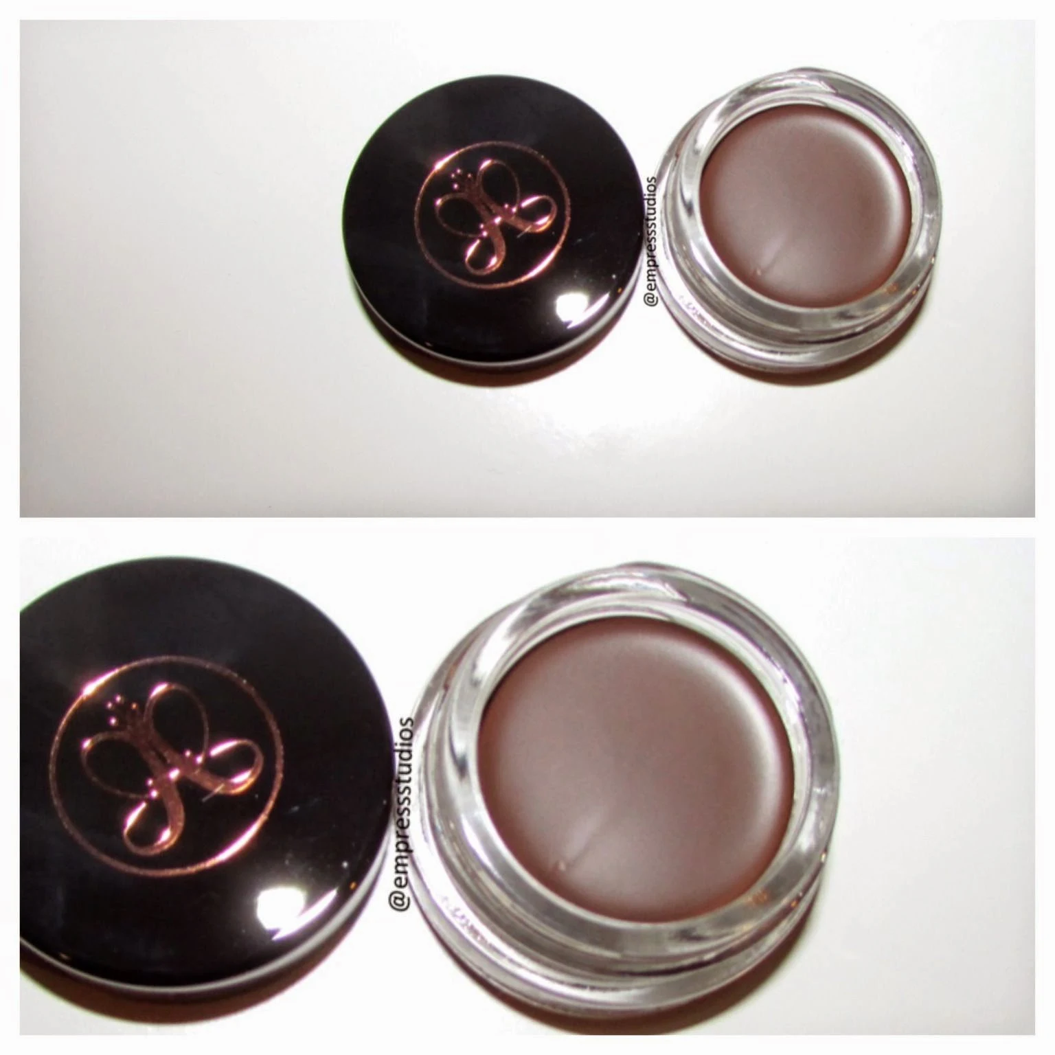 Review And Tutorial Anastasia Dip Brow Pomade Empress Studios