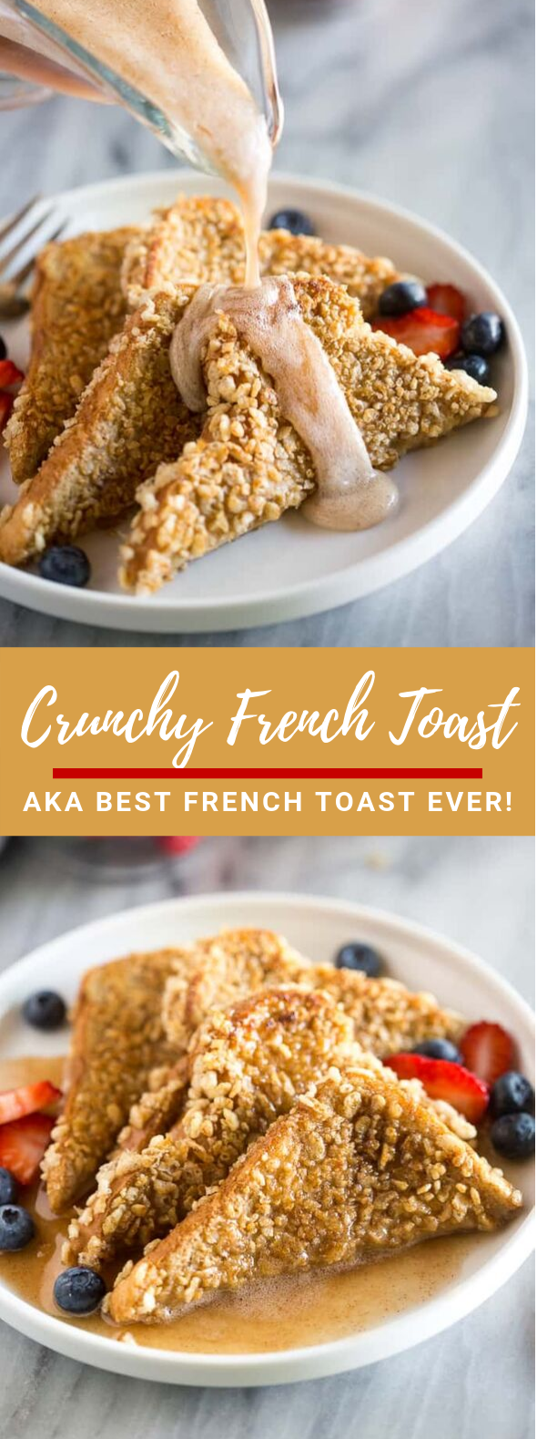 CRUNCHY FRENCH TOAST #recipes #breakfast