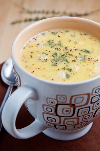 Roasted Cauliflower and Aged White Cheddar Soup - Closet Cooking