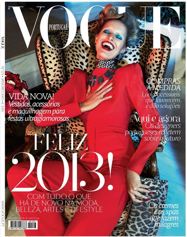 Vogue Portugal January 2013 — Karolina Kurkova by Giampaolo Sgura