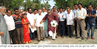 পাইকগাছায় বঙ্গবন্ধু গোল্ডকাপ ফুটবল টুর্নামেন্টের উদ্বোধনী খেলায় কপিলমুনির জয়