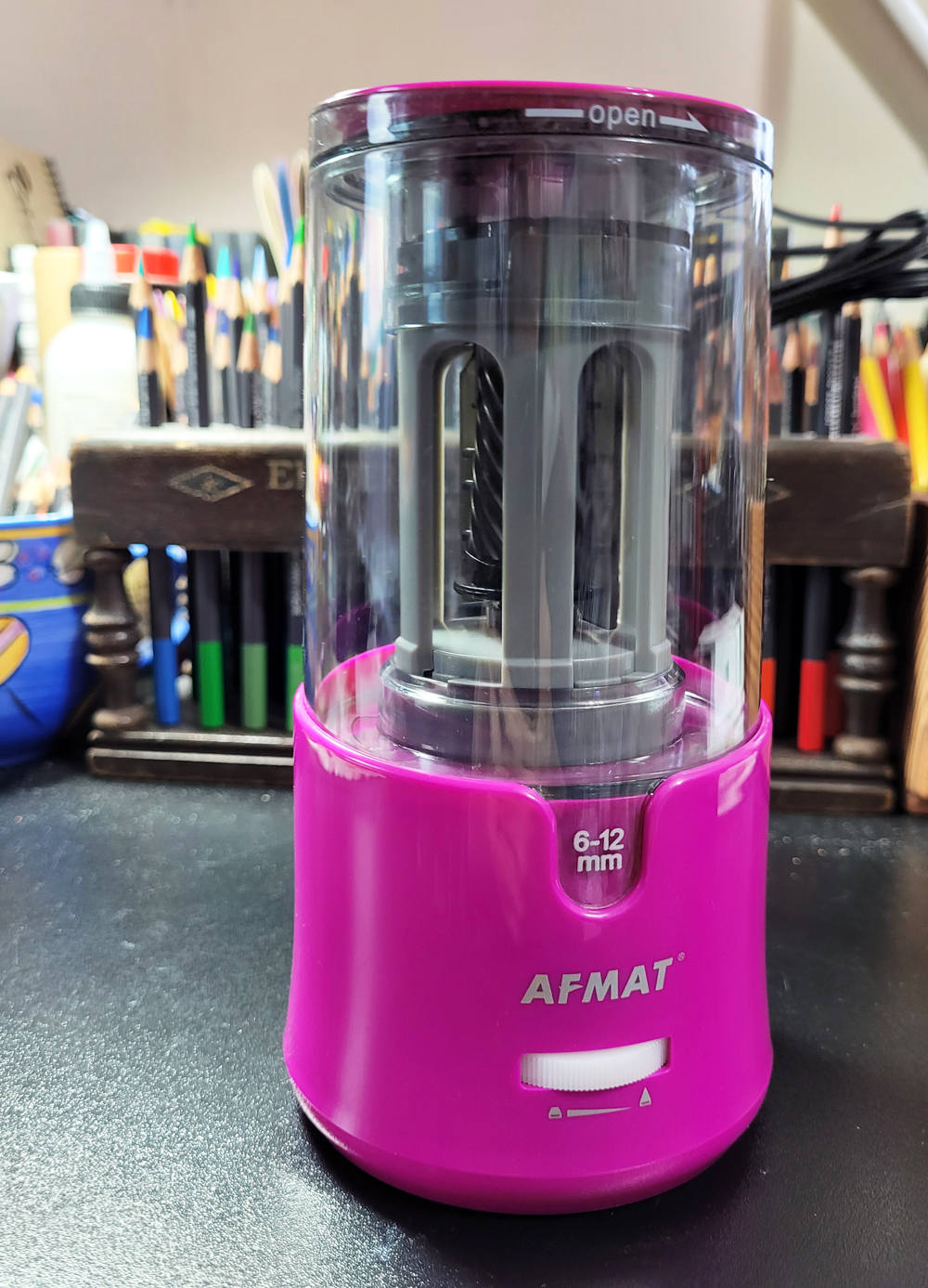 Fueled by Clouds & Coffee: Review: AFMAT Electric Pencil Sharpener