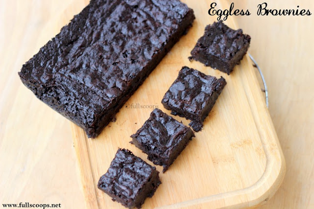 Eggless Brownies