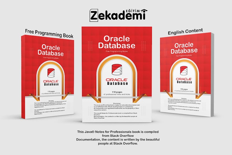 Ücretsiz Oracle Database Programlama Kitabı | Free Oracle Database Programming Book