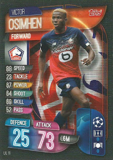 Topps Match Attax UEFA Champions League 2019-2020 (International Variant) LOSC Lille Set