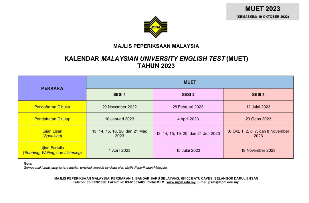 essay muet 2023