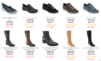 All the ladies can enjoy the ecco shoe sale as well at planetshoes. Labor day is a good chance to take advantage of this sale.