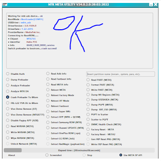 MTK META UTILITY Tool V34 - Samsung FRP Tool 2024