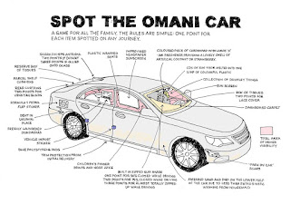 Spot the Omani car