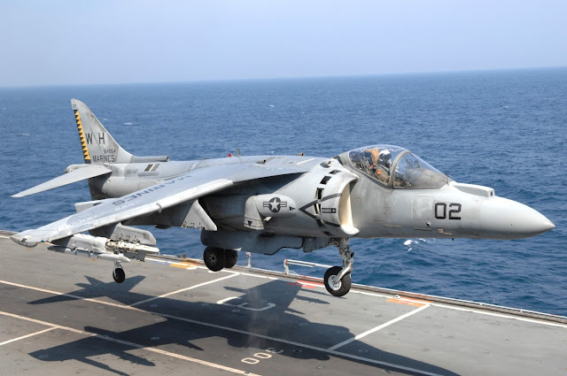 Boeing AV-8B Harrier II Vertical Landing